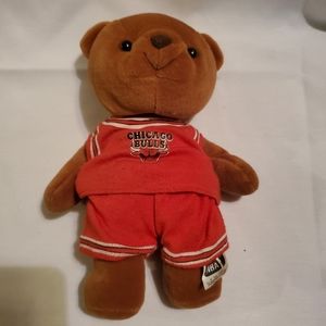 Small teddy bear NBA Chicago Bulls